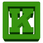 letter K-green